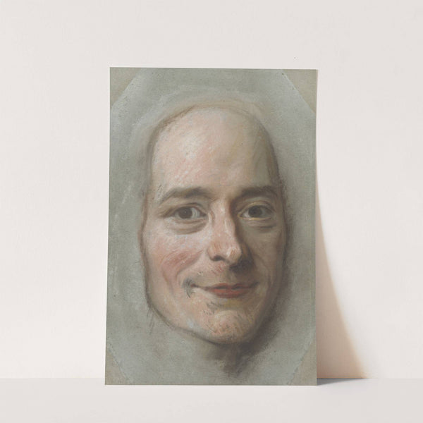 Portrait of Voltaire by Maurice-Quentin de La Tour