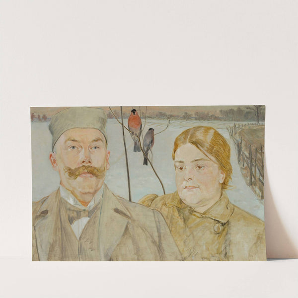 Portrait of Wacław Karczewski and Helena Karczewska by Jacek Malczewski