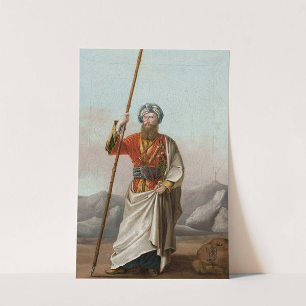 Portrait of Wacław Rzewuski, nicknamed “emir” by Kazimierz Żwan