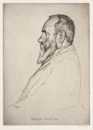 Portrait of Walter Brock (1902)