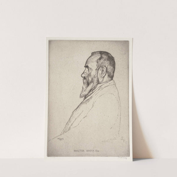 Portrait of Walter Brock (1902) by William Strang