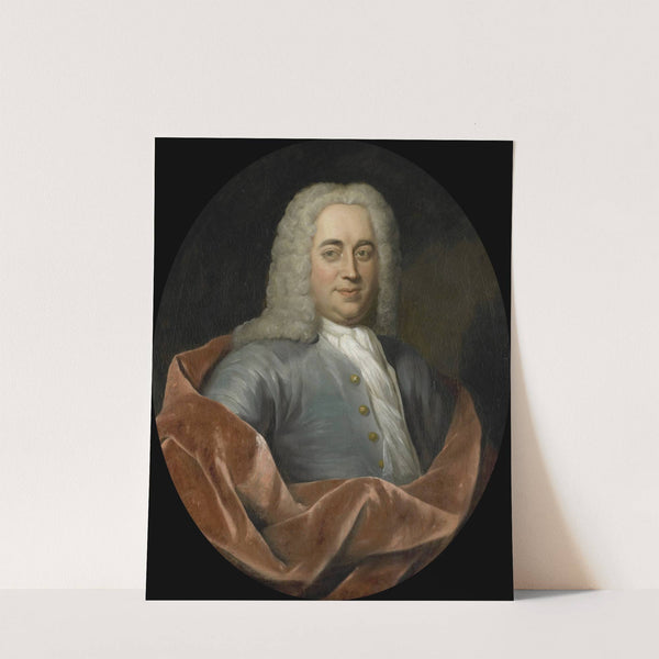 Portrait of Walter Senserff, Director of the Rotterdam Chamber of the Dutch East India Company, elected 1731 by Jan Maurits Quinkhard