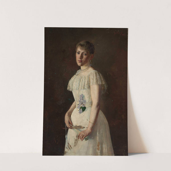 Portrait of Wanda Suchocka by Jan Kauzik