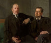 Portrait of Weysenhoff and Władysław Reymont