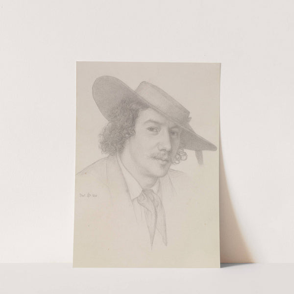 Portrait of Whistler (1858) by Edward John Poynter