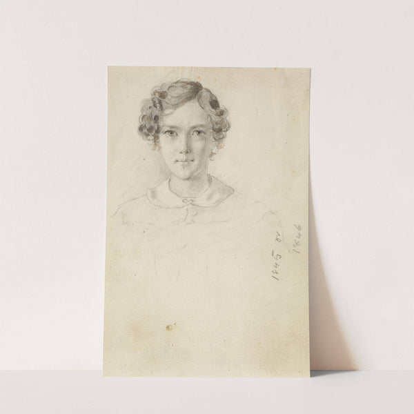 Portrait of Whistler (1845) by James Abbott McNeill Whistler