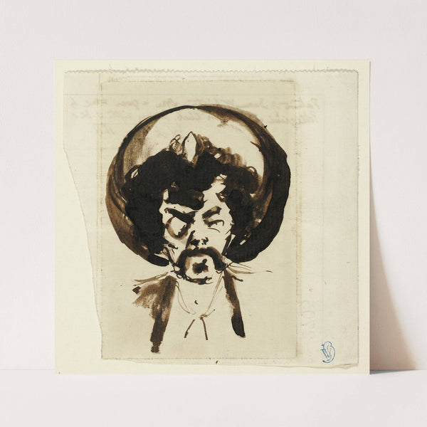 Portrait of Whistler (1877) by Carlo Pellegrini