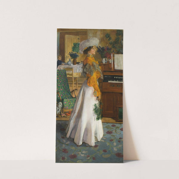 Portrait of Wife by Józef Mehoffer