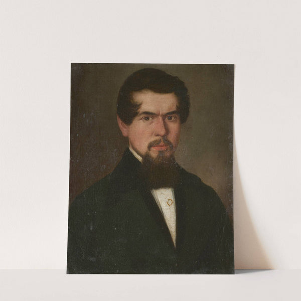 Portrait of Wilhelm Wenz (1851) by Lukas Kirner