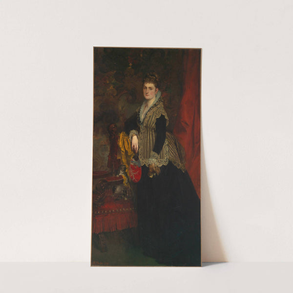 Portrait of Wilhelmine Keller (1875) by Ferdinand Keller