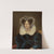 Portrait of Wilhelmine, queen of the Netherlands by Jan Baptist van der Hulst