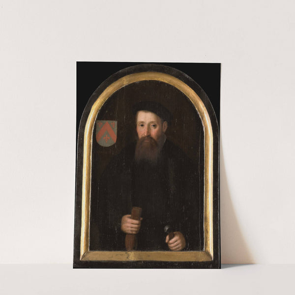 Portrait of Willem Fransz van Schoterbosch by Cornelis Engelsz.