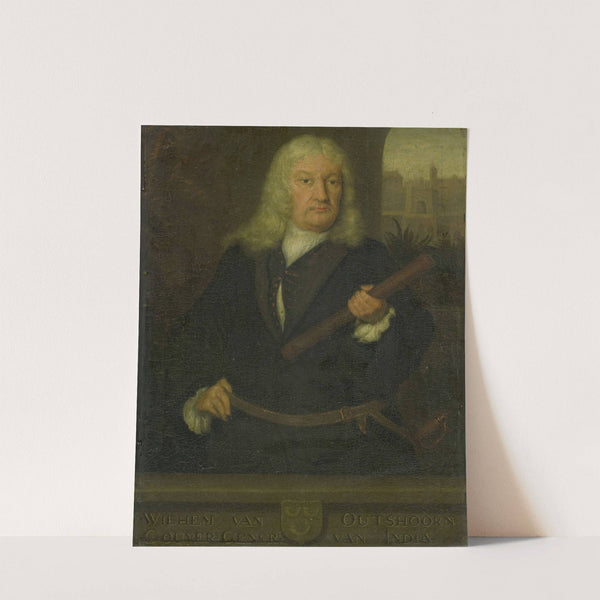 Portrait of Willem van Outhoorn, Governor General of the Dutch East Indies by David van der Plas
