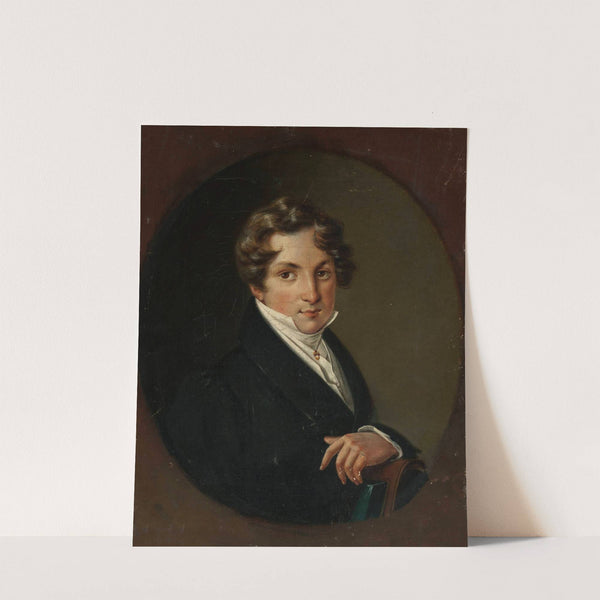 Portrait of Władysław Brunwej by Aleksander Ludwik Molinari