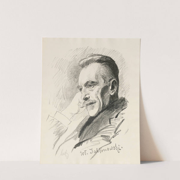 Portrait of Władysław Jabłonowski (1919) by Stanisław Lentz