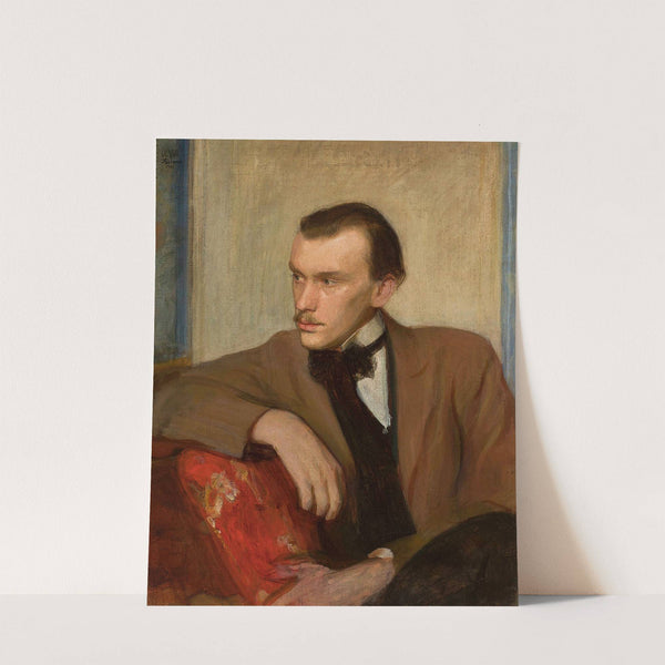 Portrait of Włodzimierz Perzyński, writer by Wojciech Weiss