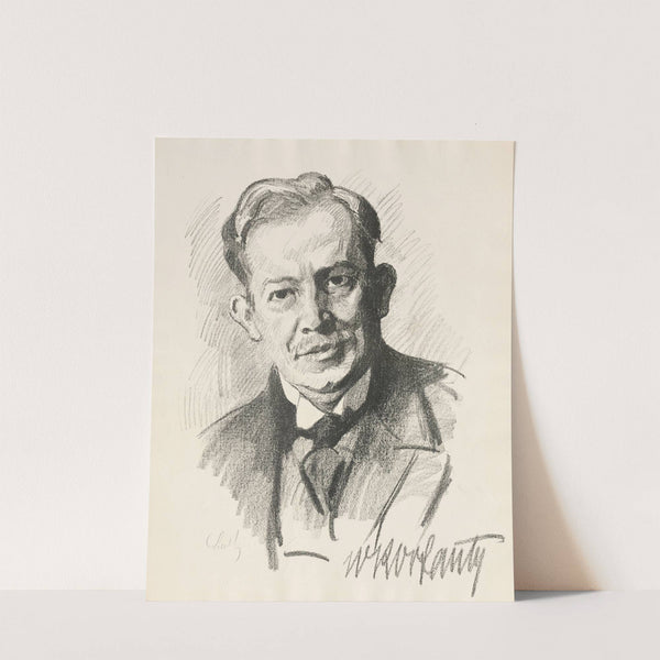 Portrait of Wojciech Korfanty (1919) by Stanisław Lentz