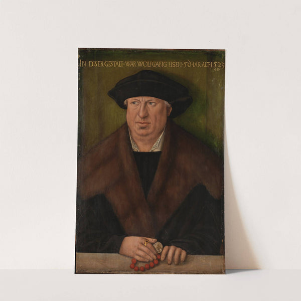 Portrait of Wolfgang Eisen by Hans Brosamer