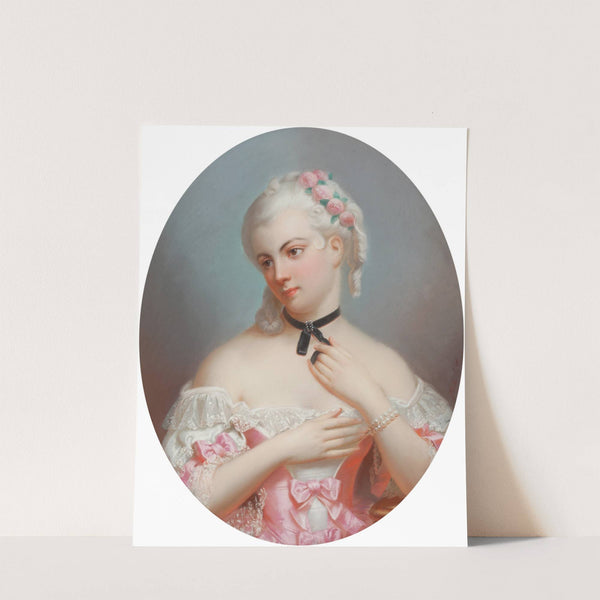 Portrait of Young Beauty by Theodore Fantin-Latour