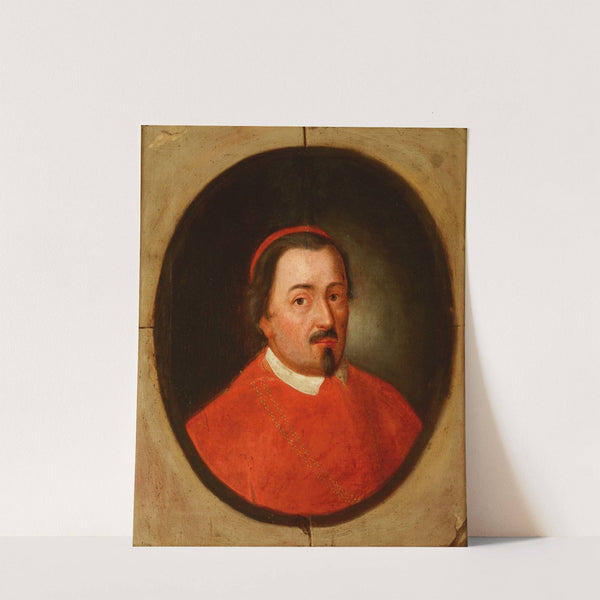 Portrait of Zbigniew Oleśnicki (1389–1455) Dębno Coat of Arms, Bishop of Krakow, Cardinal, Primate by Friedrich Kloss