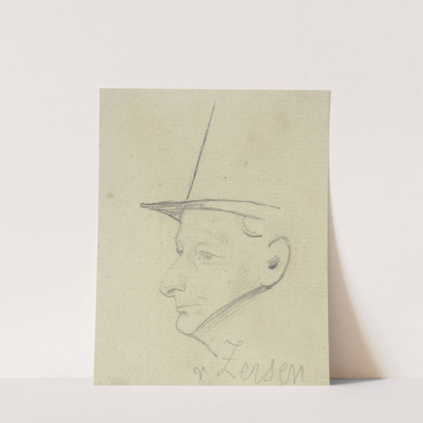 Portrait of Zersen by Carl Hoff