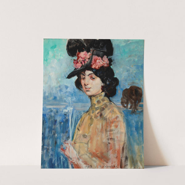 Portrait of Zofia Atteslander by Jacek Malczewski