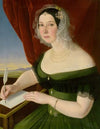 Portrait of Žofia Brezovická from Brezovica and Veľká Lomnica (1840-1850)