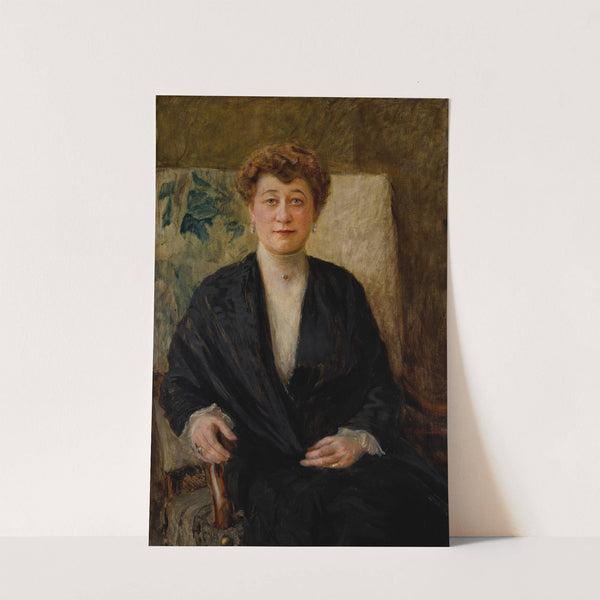 Portrait of Zofia Dolińska née Niesiołowska by Teodor Axentowicz