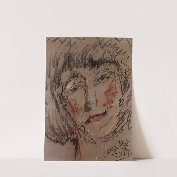 Portrait of Zofia Mohuczyna by Stanisław Ignacy Witkiewicz