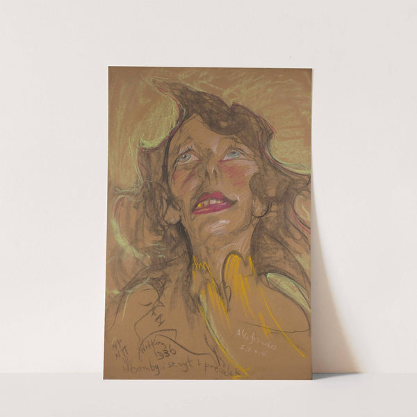 Portrait of Zofia Szumanowa, née Szczepanowska (1936) by Stanisław Ignacy Witkiewicz