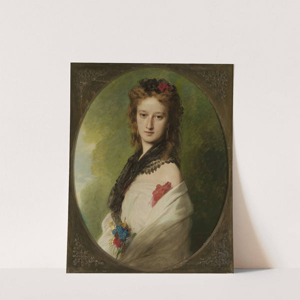 Portrait of Zofia Zamoyska née Potocka (1870) by Franz Xaver Winterhalter