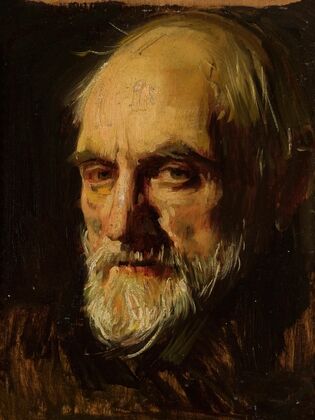 Portrait of Zygmunt Dworzak (1867–1925), painter