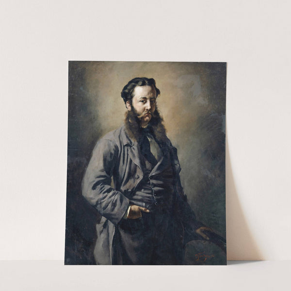 Portrait on an Unknown Englishman by Frank Buchser