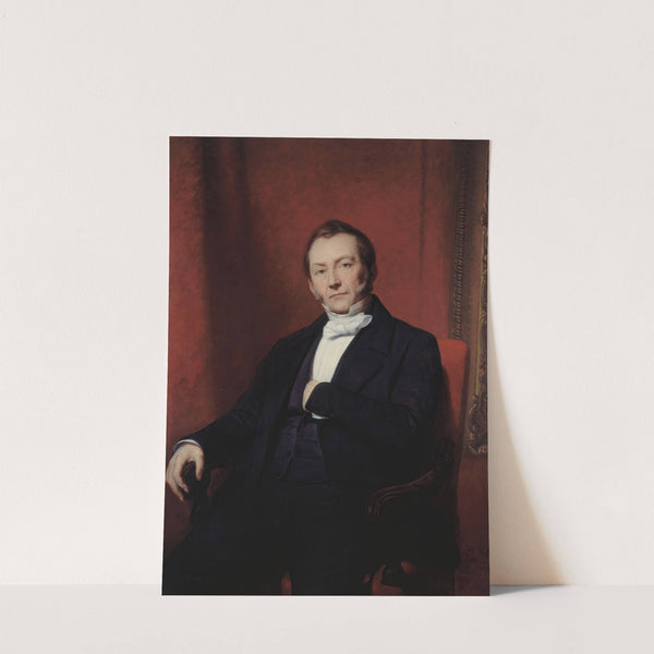 Portrait présumé de Jean Abraham Nottebohm (1849) by Ary Scheffer