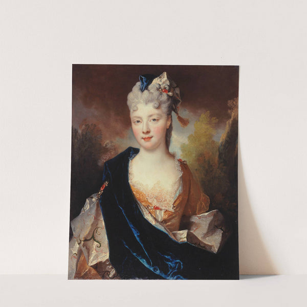 Portrait présumé de Madame la duchesse de Beaufort by Nicolas de Largillière