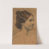 Portrait présumé de Marguerite, épouse de l'artiste by Jules Flour