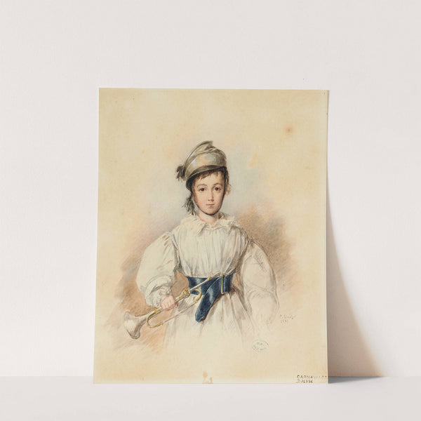 Portrait présumé de Maurice Sand (enfant) by Candide Blaize