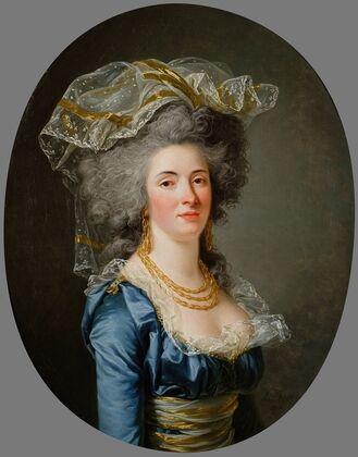 Portrait présumé de Philiberte-Orléans Perrin de Cypierre, comtesse de Maussion