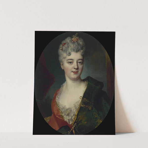 Portrait présumé d'Elisabeth Delpech, marquise de Cailly by Nicolas de Largillière