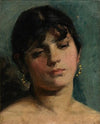 Portrait Sketch of a Young Girl (1885)