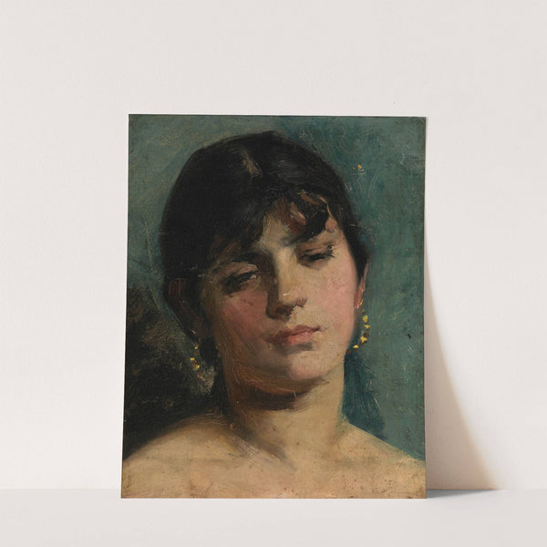 Portrait Sketch of a Young Girl (1885) by Carolus-Duran