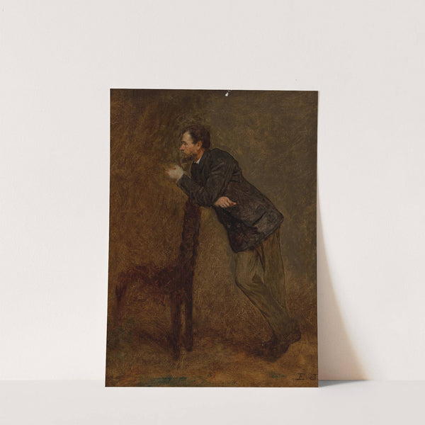 Portrait Sketch of Sanford Gifford by Eastman Johnson