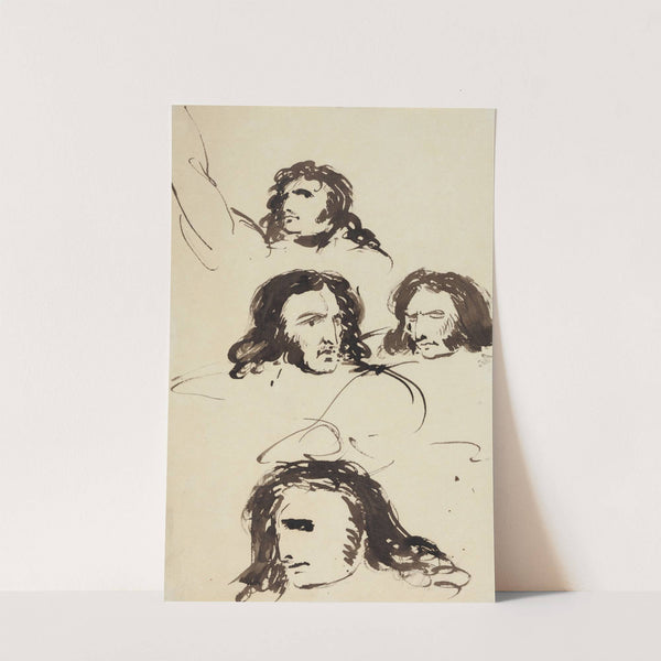 Portrait Studies by Benjamin Robert Haydon