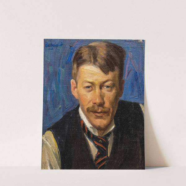 Portrait Study by Eigil Schwab