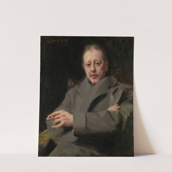 Portrait Study of a Man (1901) by Anders Zorn