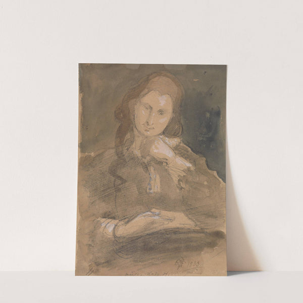 Portrait Study of Martha, Lady Hayter by Sir George Hayter