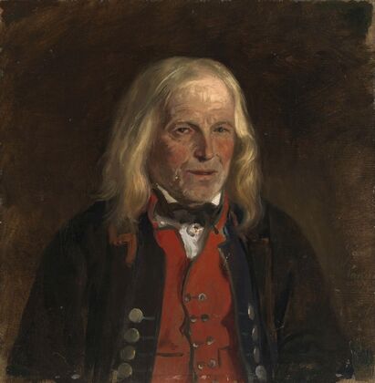 Portrait Study of the Farmer Jan Sandve (1871)