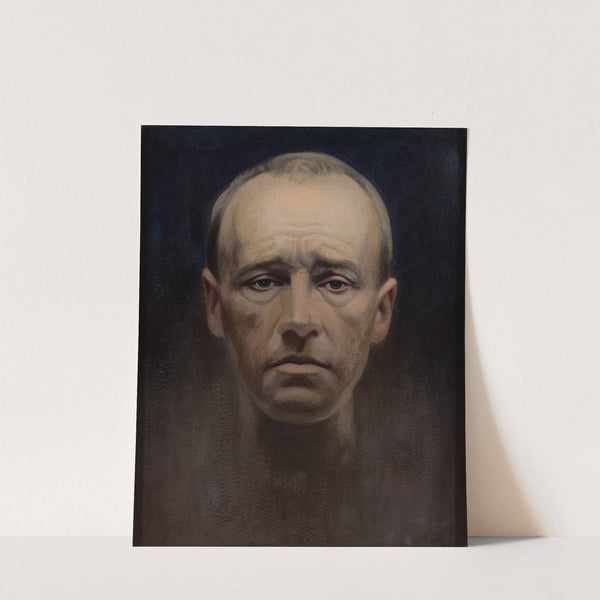 Portrait study – Self-portrait (1920 - 1925) by Henryk Grombecki