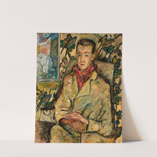 Portrait with birds (1929) by Tytus Czyżewski