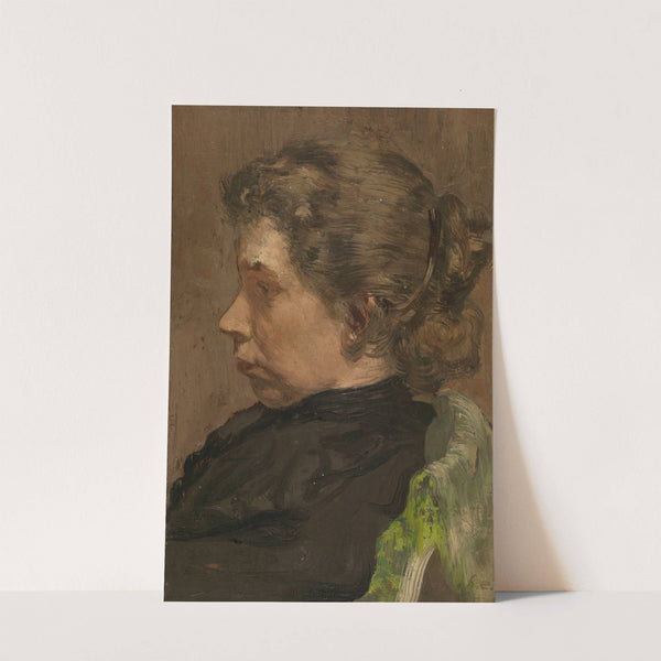 Portrait with Green Chair by Henri Evenepoel